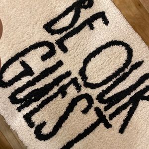 Reserved Amber M. Rae Dunn bathroom Mat